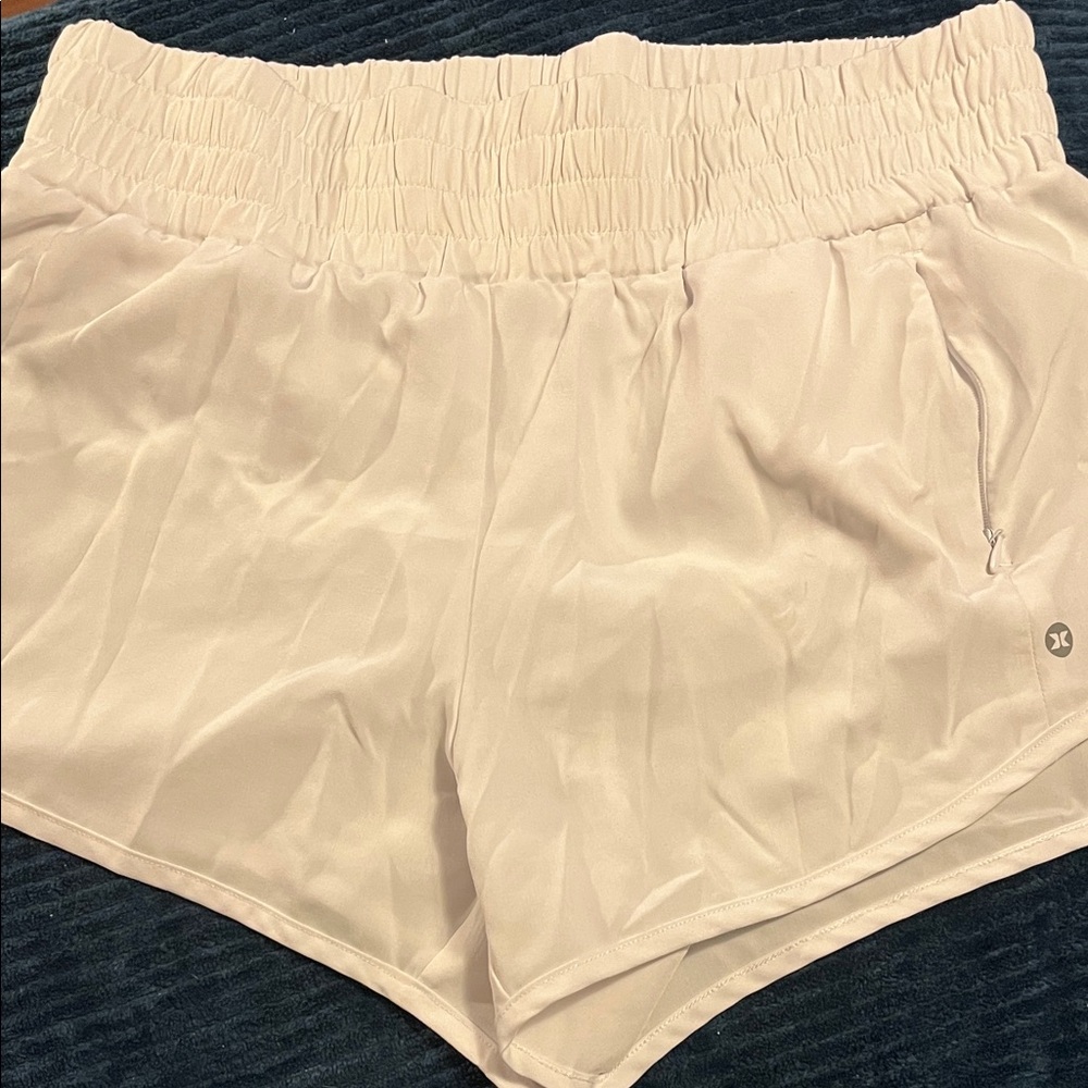 RBX Women's Athletic Shorts in Cream